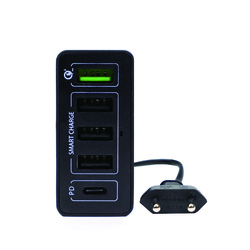 Netzladestation VoltPlug QC3.0 60W sw | HandyShop.cc Huawei MediaPad M6 Turbo 8.4 Ladekabel & Ladegeräte kaufen